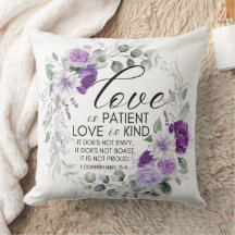 1 Corinthians 13:4 Kärlek är Blommigt mot patientv
