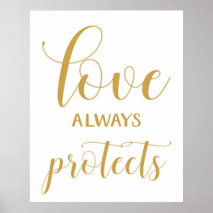 1 Corinthians 13 - Bröllop Aisle Signs Poster