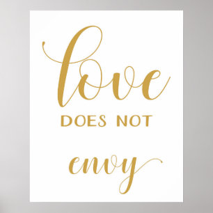 1 Corinthians 13 - Bröllop Aisle Signs Poster