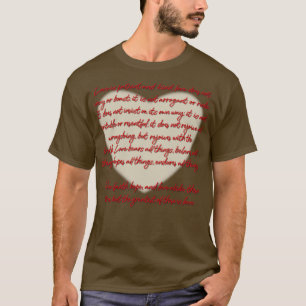 1 Corinthians 13 Kärlek är1 T Shirt