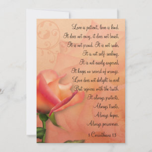 1 Corinthians 13 Kärlek är Mini- patientskriva ut
