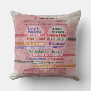1 Corinthians 13 - Kärlek Kudde