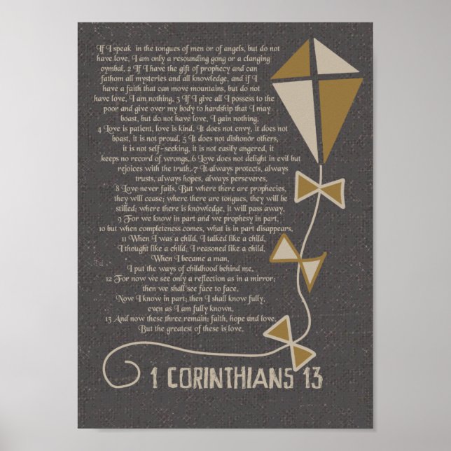1 Corinthians 13 Poster (Framsidan)