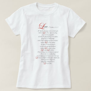 1 Corinthians 13 T Shirt