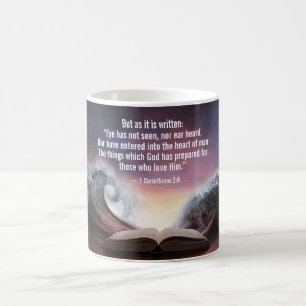 1 Corinthians 2:9 Öga har varken sett eller hört ö Kaffemugg