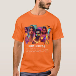 1 Corinthians 6:19 Hindi Stil T Shirt