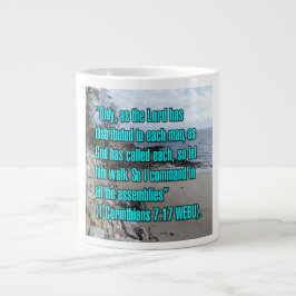 1 Corinthians 7:17 WEBU Mugg Jumbo Mugg
