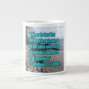 1 Corinthians 7:17 WEBU Mugg Jumbo Mugg