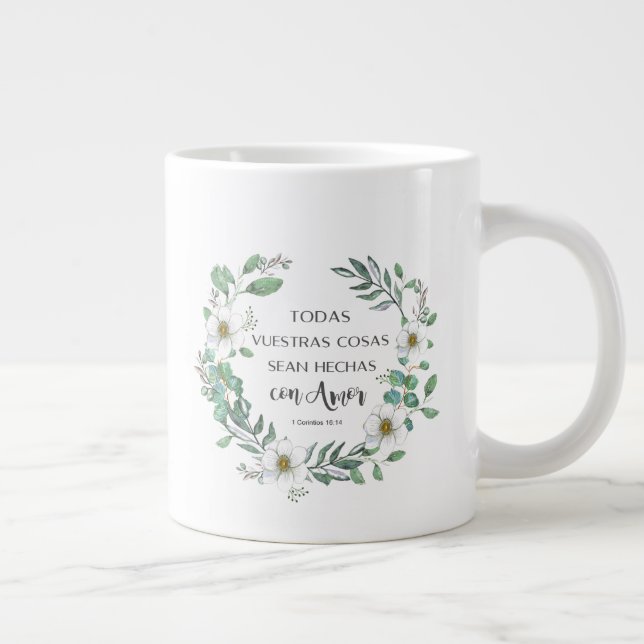 1 Corintios mug Jumbo Mugg (Höger)