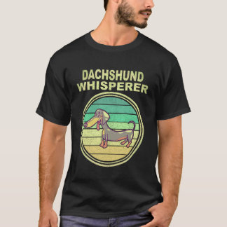1 Dachshund-viskaren vintage T Shirt