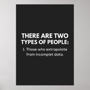 1. De som extrapolerar från ofullständiga uppgifte Poster