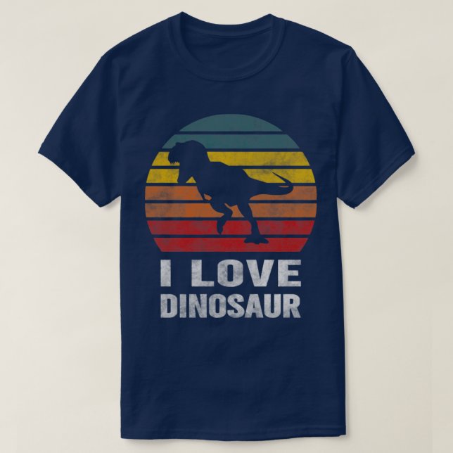 1 Dinosaur Gift T Shirt (Design framsida)