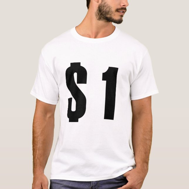 1 dollar t shirt (Framsida)