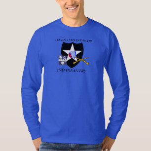 1:E BN 17:E INFANTRYMME 2:E INFANTERINGSANDELNINGS T SHIRT