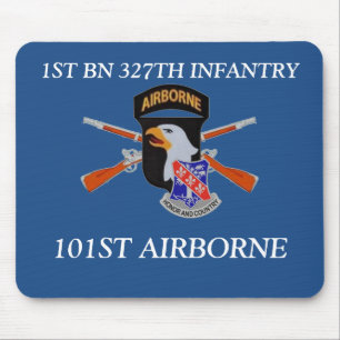 1:E BN 327:E INFANTRY 101ST FLYGPLAN MOUSEPAD MUSMATTA
