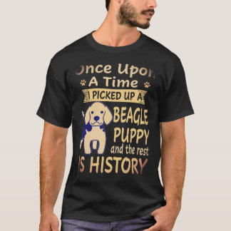 1 En gång för länge sedan - Beagle Valp Beagle T Shirt