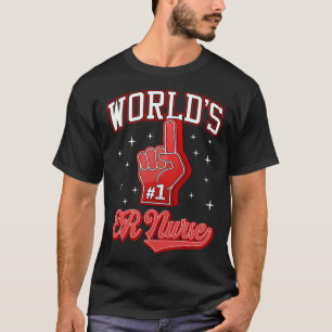 1 ER-sjuksköterska Världens bästa ER-sjuksköterska T Shirt