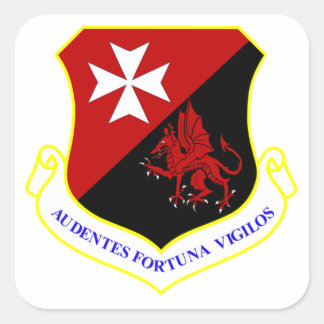 1 ERS Decal, stor Fyrkantigt Klistermärke