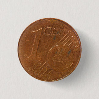 1 eurocent myntar knäppas knapp