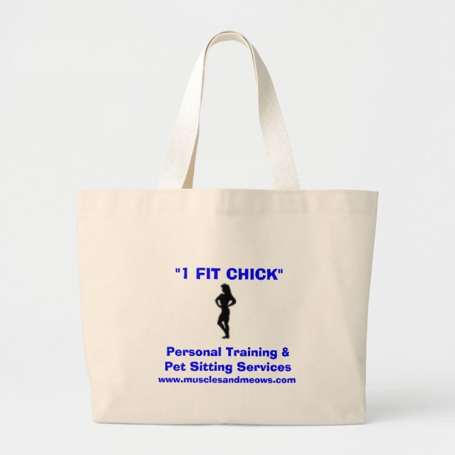 1 färdiga bookbag jumbo tygkasse (Framsidan)
