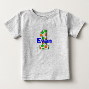 1 Första födelsedag Shirt Tröja