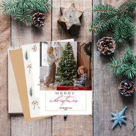 1 Foto God Jul Personlig Högtidskort Helgkort