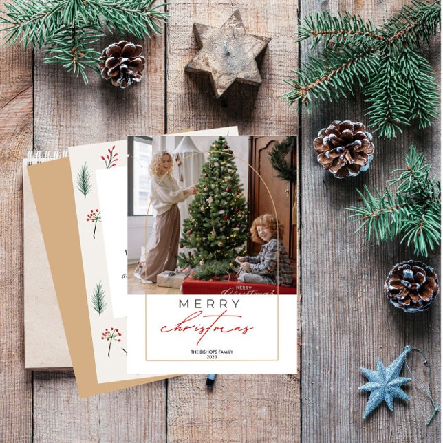 1 Foto God Jul Personlig Högtidskort Helgkort (Skapare uppladdad)