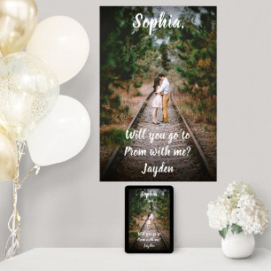 1 Foto Prom eller HOCO Frieri Idea för utspädnings Poster