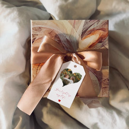 1 Foto | VALENTINES DAY | Romantisk offert | Hjärt Presentetikett