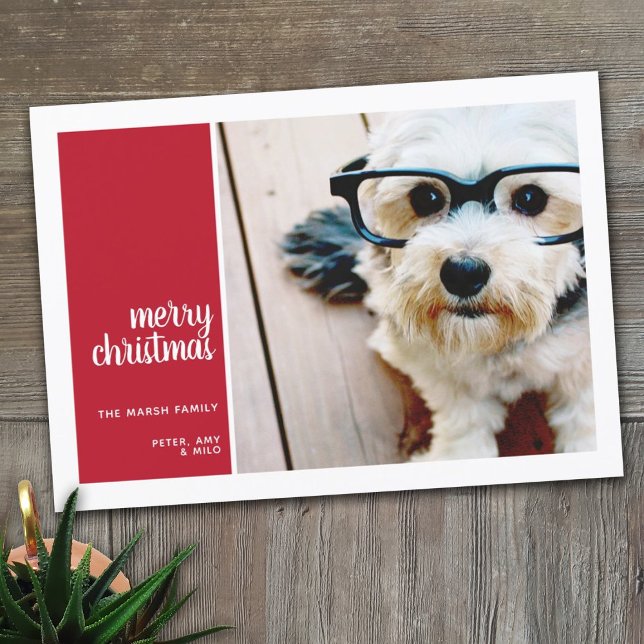 1 fotopassage - minsta julklapp för grönt julkort (Skapare uppladdad)