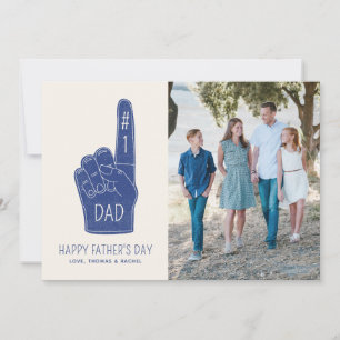 #1 Fotoport för skum Finger Fars dag i Pappa Meddelande