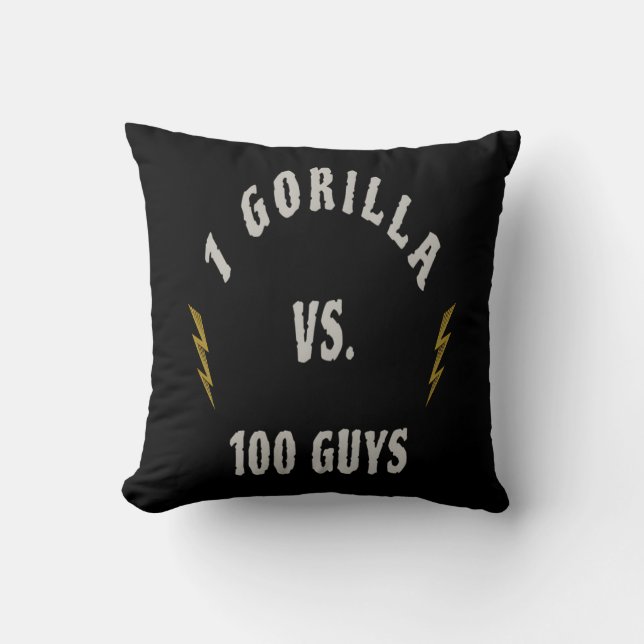 1 Gorilla vs. 100 killar Kudde (Framsida)