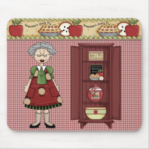 #1 Grandmas Apple Paj Mousepad Musmatta