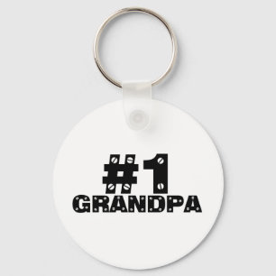 #1 Grandpa Nyckelring