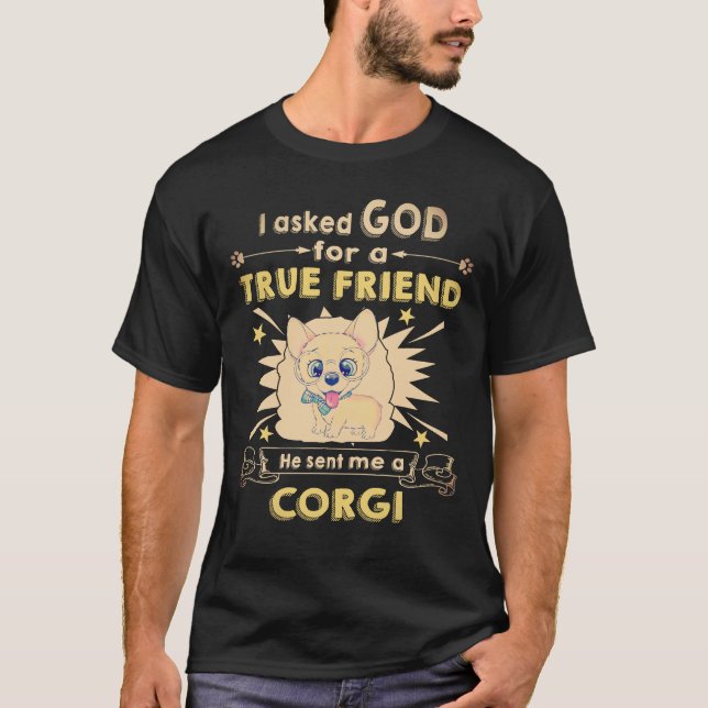 1 Han skickade mig en Corgi T Shirt (Framsida)
