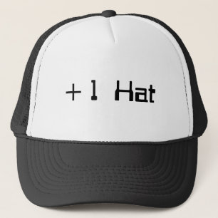 +1 hatt keps