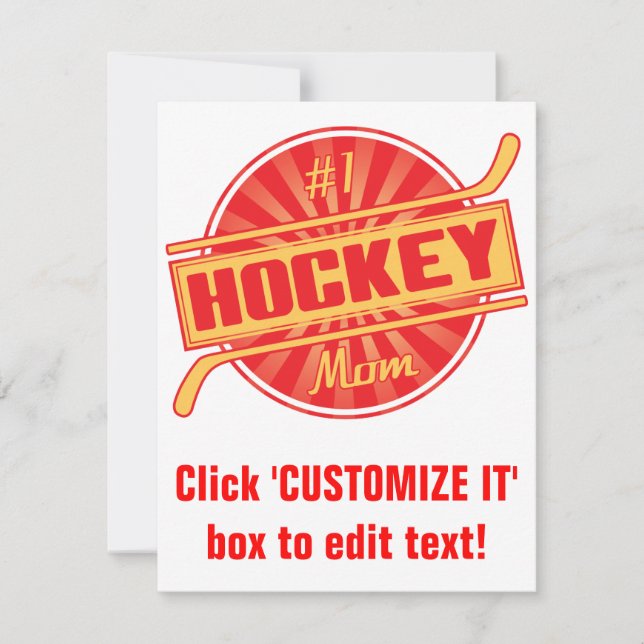 #1 Hockey Mamma (Framsida)
