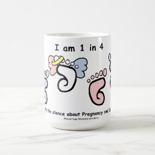1 i 4 missfall/begynna förlustmugg kaffemugg