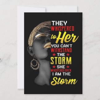 1 I Am The Strong African Queen Girls Black Histor Spara Datumet