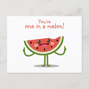 1 i melon vykort