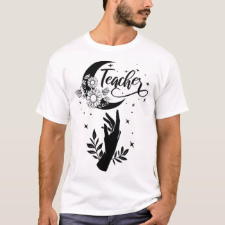 1- Inspirerande Lärare Tröja, Minimalistisk Lärare T Shirt