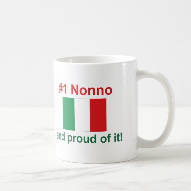 #1 italienare Nonno Kaffemugg (Höger)