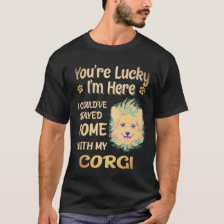 1 Jag kunde ha stannat hemma med Corgi T Shirt