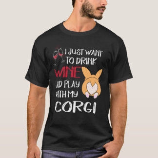 1 Jag vill bara dricka vin T Shirt