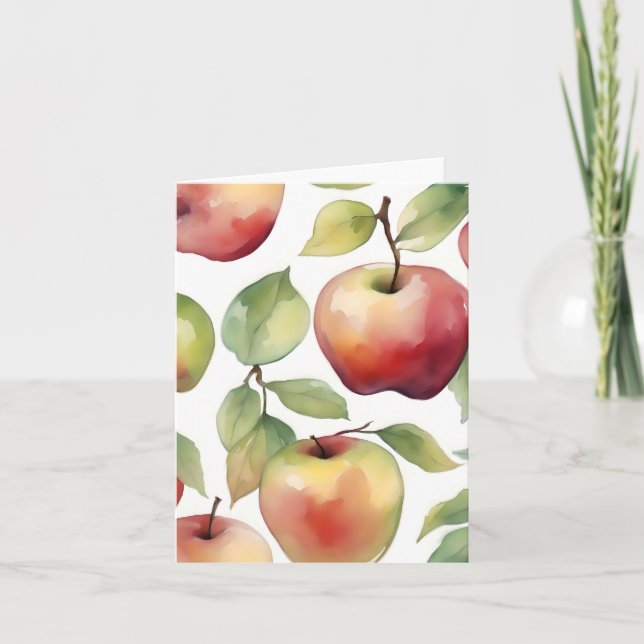 1 januari Apple Giving Day E Viklad Grattiskort Kort (Framsida)