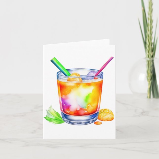 1 januari nationella dagen för baksmälla A Kort (Framsida)