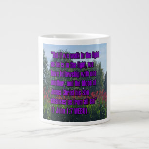 1 Johannes 1:7 WEBU Mug Jumbo Mugg