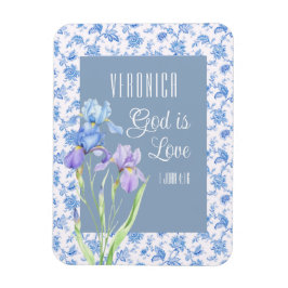 1 Johannes 4:16 Gud är Kärlek – Personlig kristen Magnet