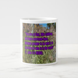 1 Johannes 4:4 WEBU Mug Jumbo Mugg