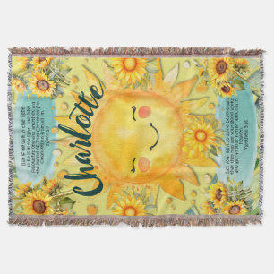 1 John 1:7, Christian Women Sunshine Filt